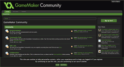 Desktop Screenshot of forum.yoyogames.com